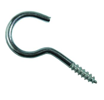 Schraubhaken gebogen HG 11 zu 50 verzinkt