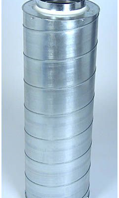 Ventilution Schalldämpfer für Lüftungsrohre, ø 200 mm, L = 90 cm