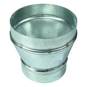 Ventilution Reduzierstück, Metall, ø 125 mm auf 100 mm