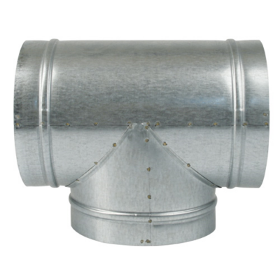 Ventilution T-Stück, Metall, für ø 160 mm