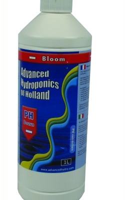 Advanced Hydroponics pH- Down Bloom, 1 L