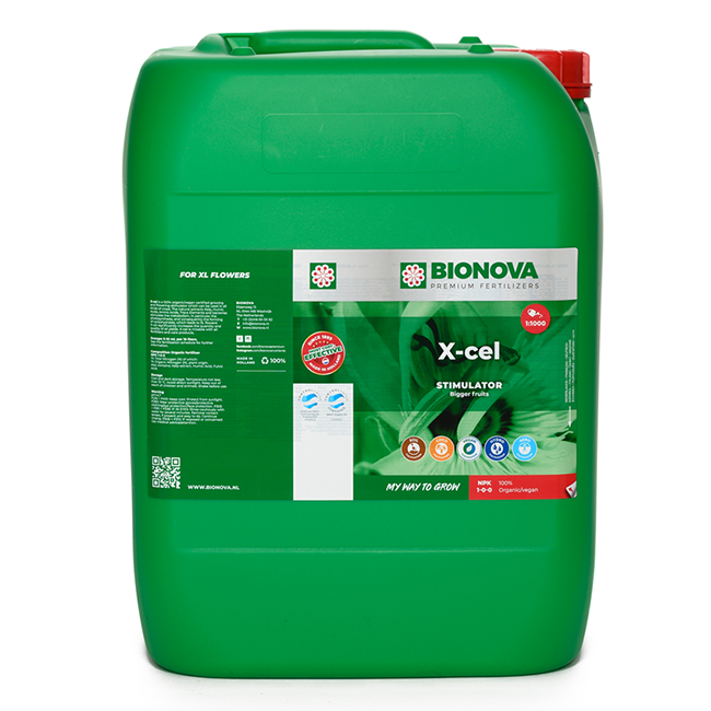 Bio Nova X-Cel, Wachstums- und Blütenstimulator, 20 L