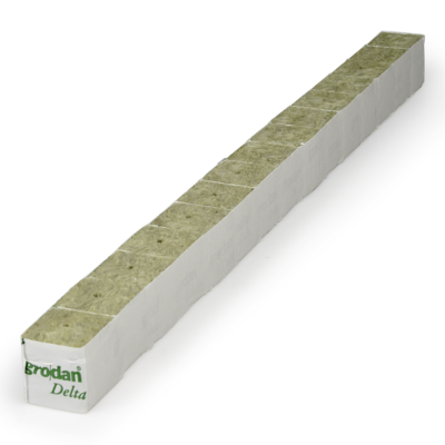 Grodan Miniblock, MM 40/40, passt in Art. 102819, 4 x 4 cm, 1 St. à 15 Würfel