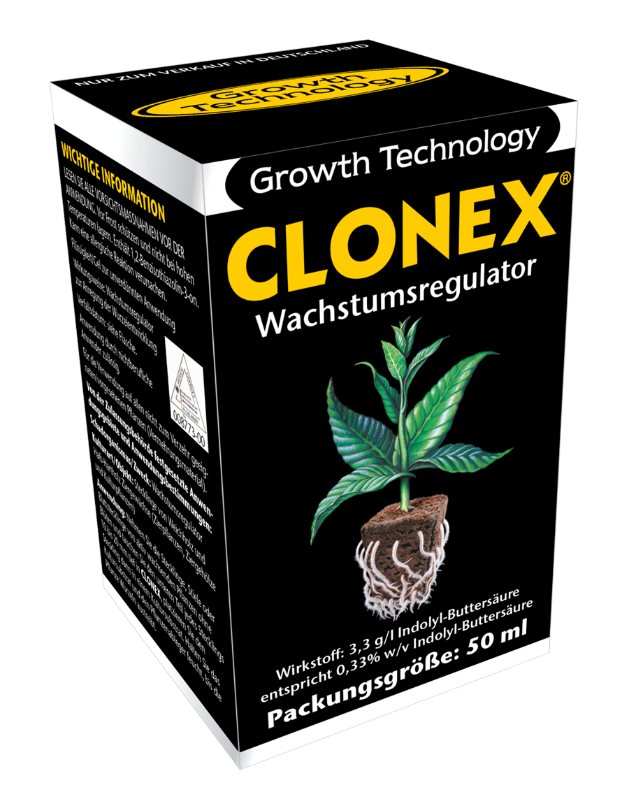 Clonex, Stecklingsgel, 50 ml (VOC 0,33% Indolylbuttersäure, CAS 133-32-4)