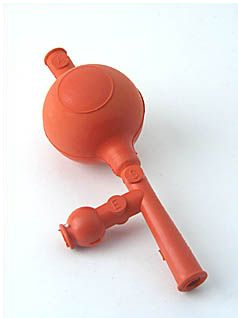Pipettierball, zum Befüllen von Pipetten, Naturkautschuk, 3 Ventile, bis 100 ml