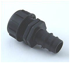 PE-Endstopfen, 20 mm > 3/4 Zoll mit Endkappe, PE 3/4 Zoll IG