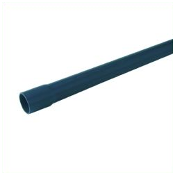 PVC-Rohr, 32x 1,8 mm, pro lfm, alle 33 cm vorgebohrt, max. Länge am Stück 3 m