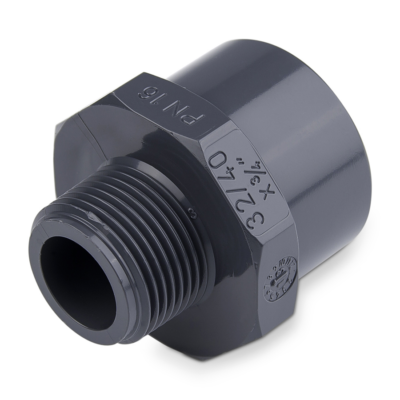 PVC-Anschlussverschraubung, 3/4 Zoll AG, 32 mm