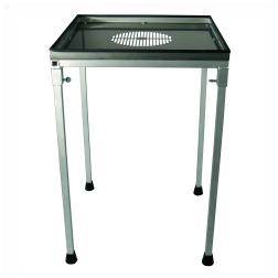 Trimpro Trimbox Workstation, Aluminiumgestell, Gitterrost aus Edelstahl, 1/4 Zoll TSBXTBWS