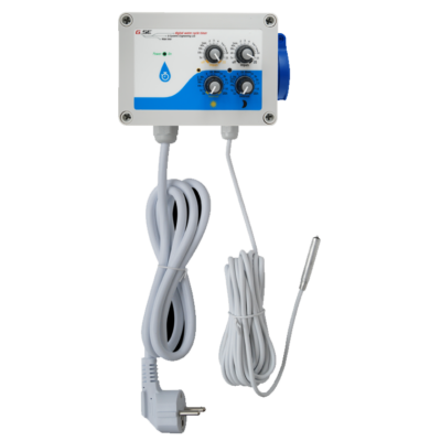 GSE Water Timer, Bewässerungszeitschaltuhr inkl. Tag u. Nacht Lichtsensor, 10 A