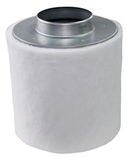Prima Klima Aktivkohlefilter ECONOMY LINE, für Lüfter 440 m³/h, inkl. ø 125 mm, H=250 mm