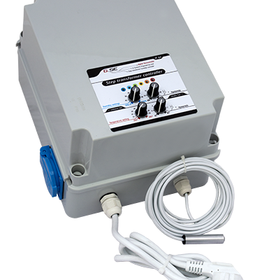 GSE Stufentransformator (1 Lüfter), für Temperatur und Luftfeuchtigkeit, 2 A