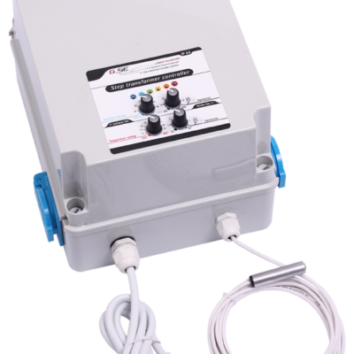 GSE Stufentransformator (2 Lüfter), für Temperatur und Luftfeuchtigkeit, 2,5 A