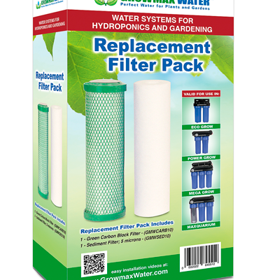 GrowMax Water 10' Ersatz Filter Paket