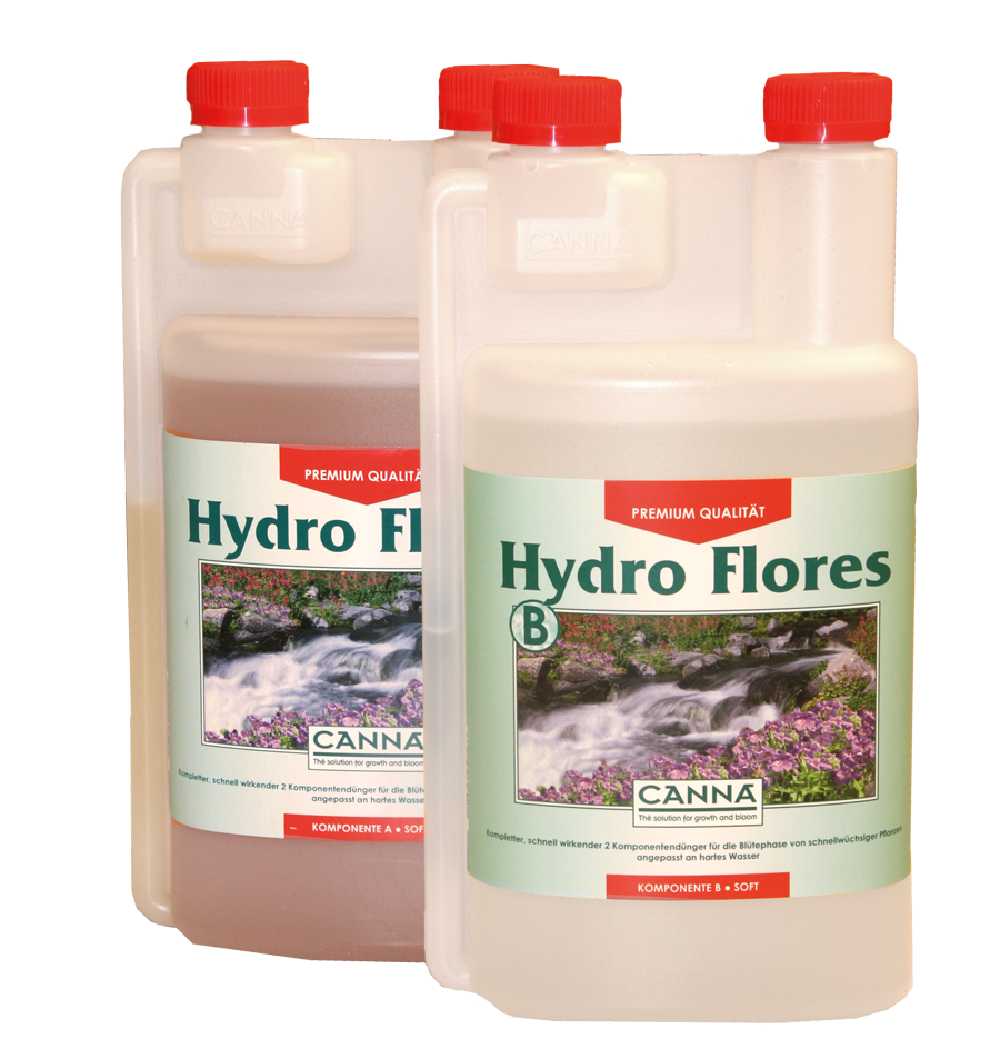 CANNA Hydro Flores A&B (Weiches Wasser) je 1 L