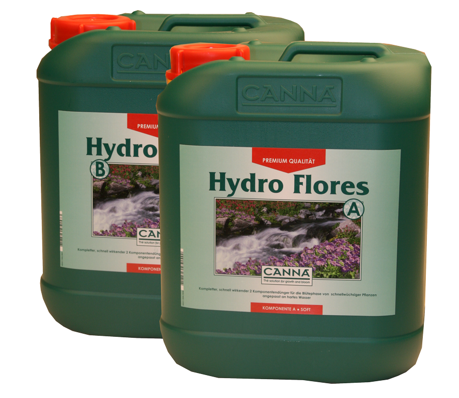 CANNA Hydro Flores A&B (Weiches Wasser) je 5 L