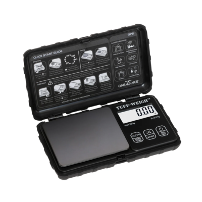 On Balance Tuff-Weigh Digitalwaage TUF-200, 0,01-200g, schwarz