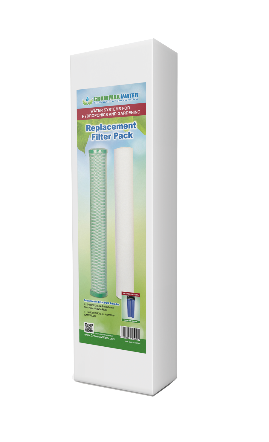 GrowMax Water Ersatzfilter-Paket Garden Grow