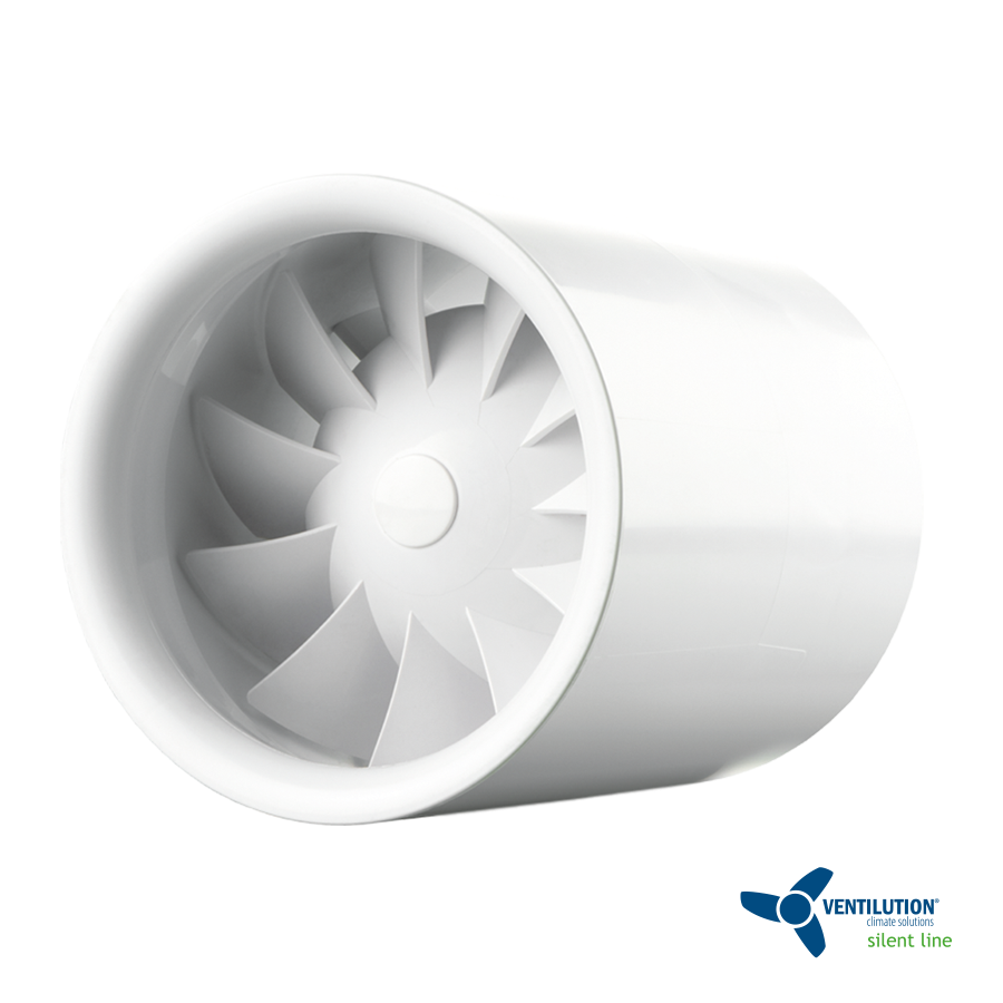 Ventilution Silent Line Axial 125, Axiallüfter, 197 m³/h, Ø 125 mm