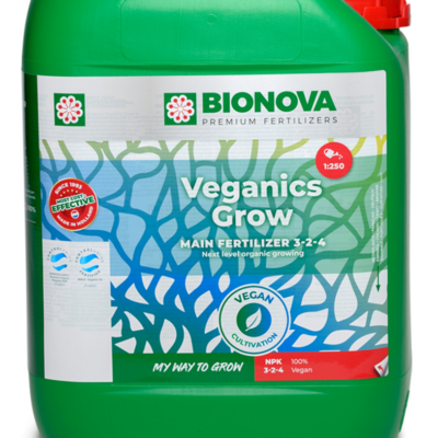 Bio Nova Veganics Grow 3-2-4, 5 l