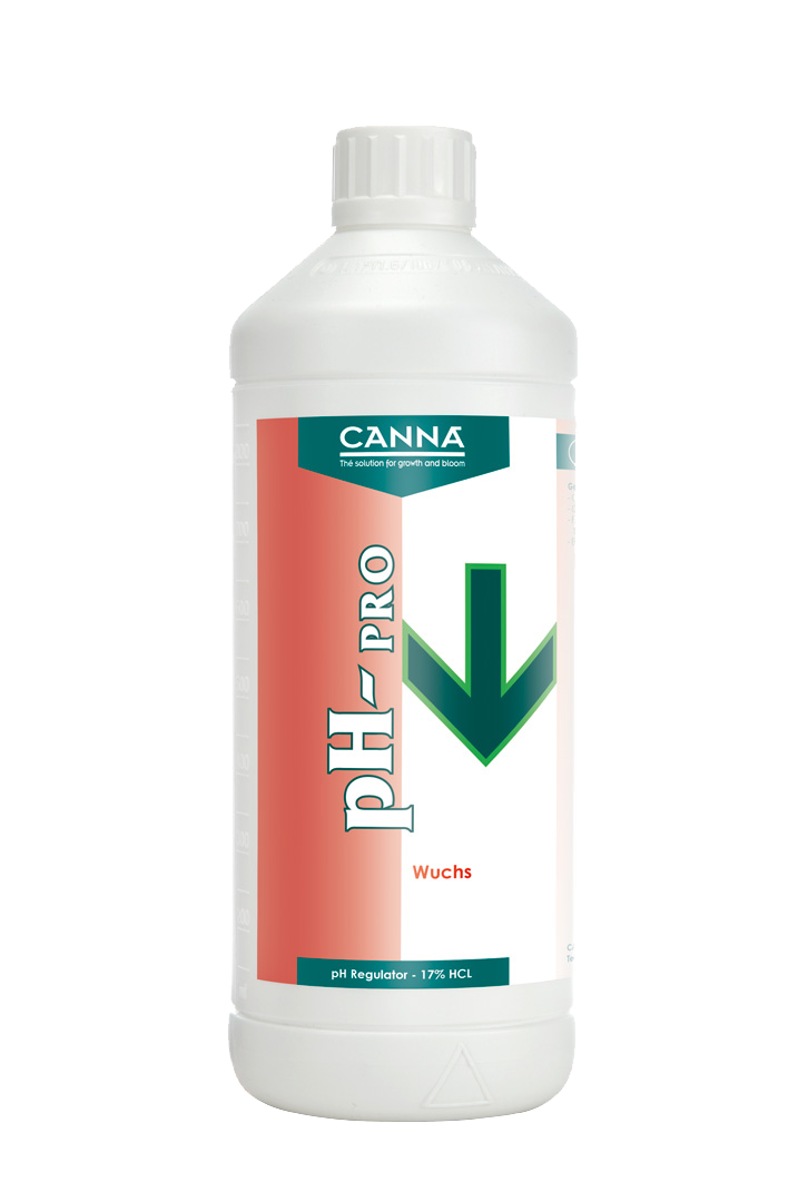 CANNA pH- Wuchs PRO, 3 % Salpetersäure, 17 % Salzsäure, 1 L