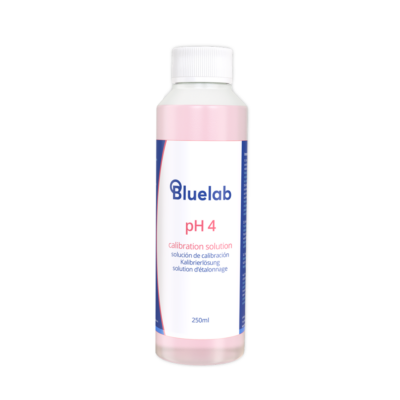 Bluelab pH 4.0, pH-Eichlösung, 250 ml, 6 St je Kt
