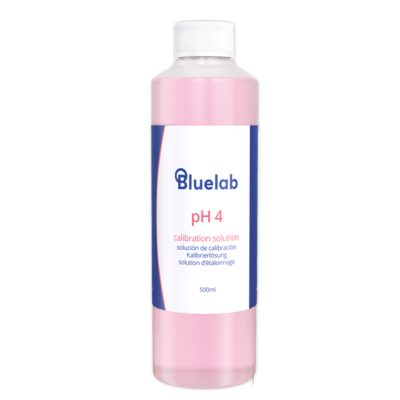 Bluelab pH 4.0, pH-Eichlösung, 500 ml, 6 St je Kt