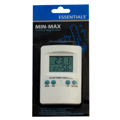 Essentials Digital Min-Max Thermo-Hygrometer