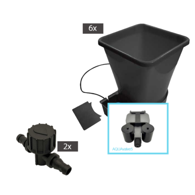 Autopot 6Pot XL System AQUAvalve5 ohne Tank