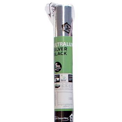 LightHouse ULTRALUX Silver Black, Folie, 5 m Rolle