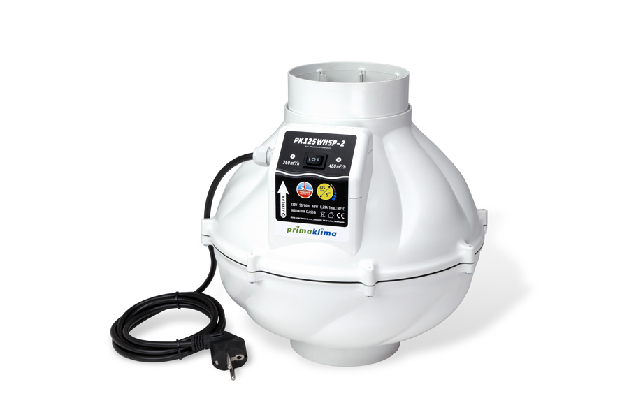 Prima Klima Whisperblower AC Rohrventilator, 360/460 m³/h, 63 W, ø 125 mm Flansch