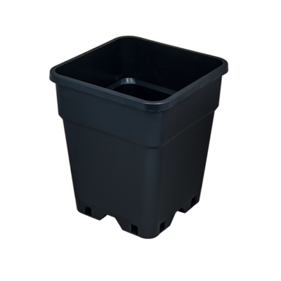 PotKing, Topf, quadratisch, 15x15x20cm, schwarz, 3,5 L