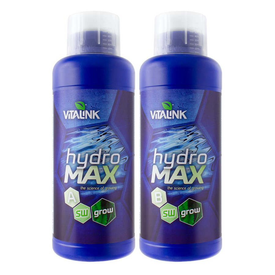 VitaLink Hydro MAX Grow (weiches Wasser), A&B Set, 1L