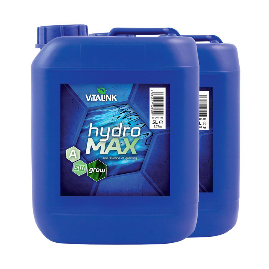 VitaLink Hydro MAX Grow (weiches Wasser), A&B Set, 5L