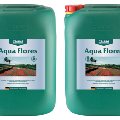 CANNA Aqua Flores A und B, Blütedünger, je 20 L