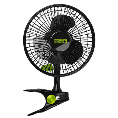 Garden HighPro Clip-Ventilator mit DC Motor 5 W – 15 cm, schwarz