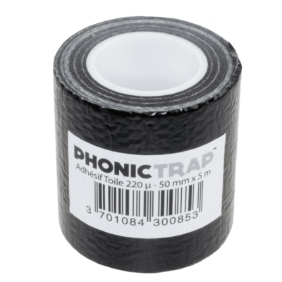 PhonicTrap Schwarzes Klebeband - 50mm x 5m