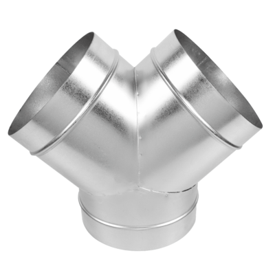 Y-Stück, Stahl, 100mm