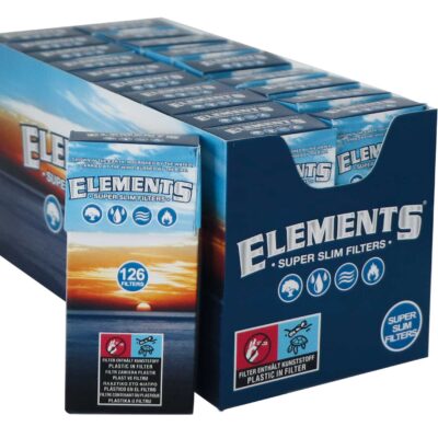 Elements Super Slim Filter Tips (126 Stück)