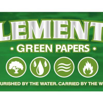 Elements Green Sticker 153x50