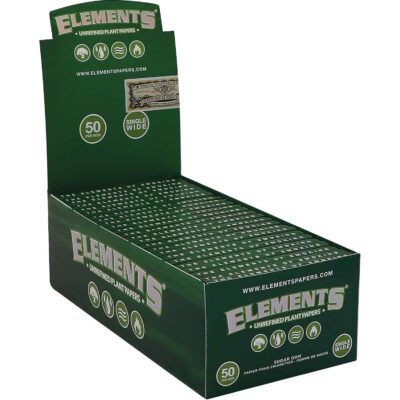 Elements Green Single Wide, 50 Blatt