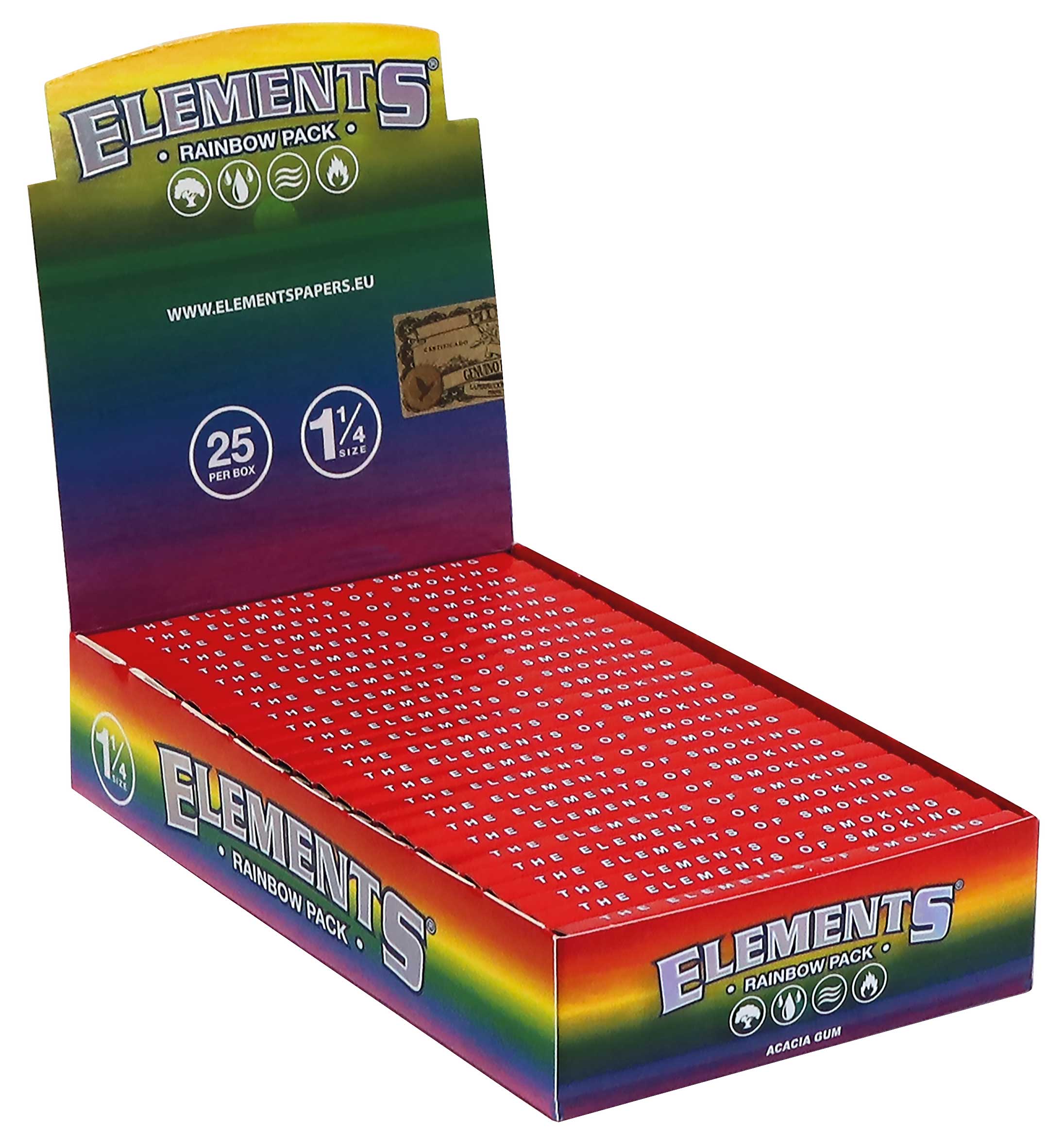 Elements Rainbow 1¼, 50 Blatt