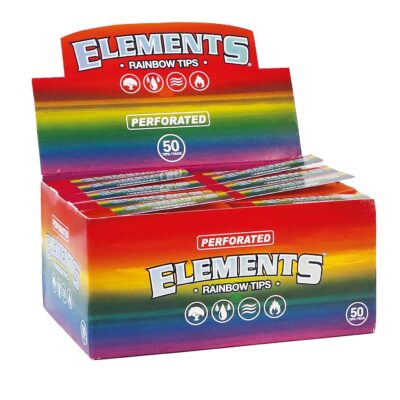 Elements Rainbow Tips Perforated, 50 Blatt/booklet, 50 Bookl