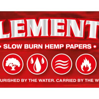 Elements Red Sticker 153x50