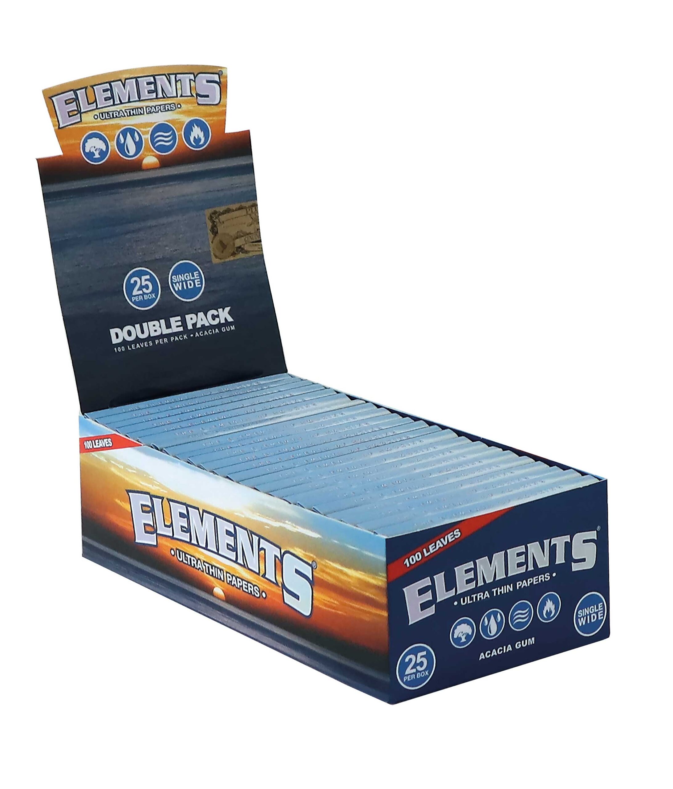 Elements Papers Single Wide Double, 100 Blatt