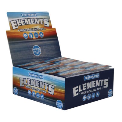 Elements Tips Wide Perforated, 50 Blatt/booklet, 50 Bo