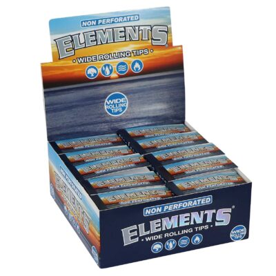 Elements Tips Wide Non-perf, 50 Blatt/booklet, 50 Bo