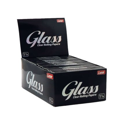 Luxe Glass 1¼ Clear Paper (24 Stück), 50 Blatt