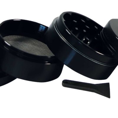 Hammercraft Aluminum CNC Grinder 4PT – Black