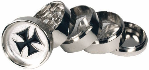 Buddy Grinder 3 – Cross – With Magnet & 2x Sifter: